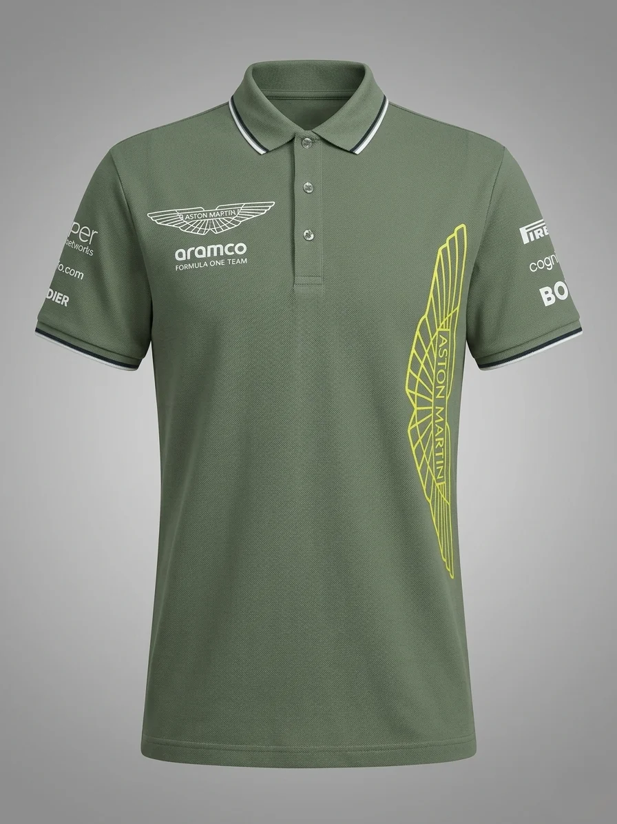 Playera Aston Martin F1 Aramco Swamp